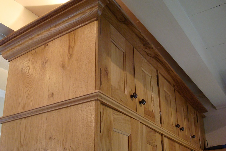 Eiken restaurantinterieur